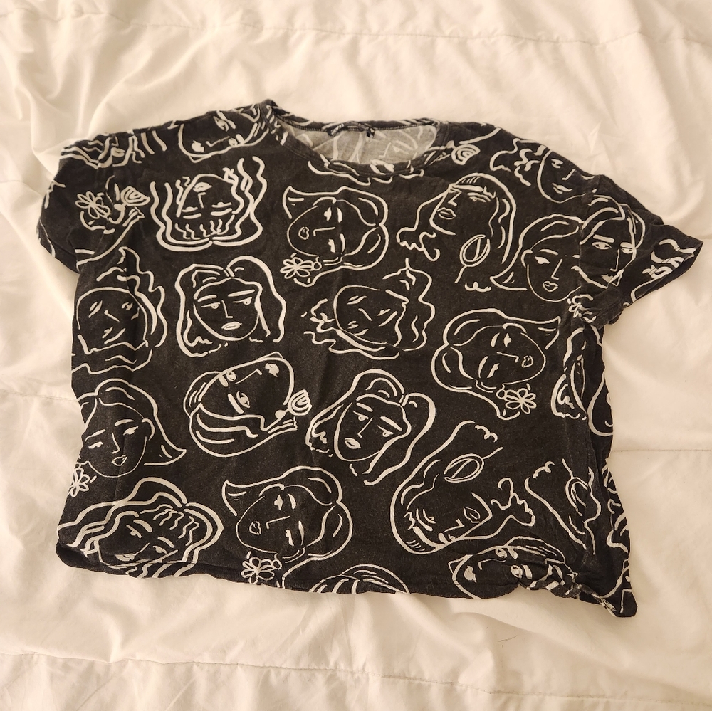 Zara Faces Shirt